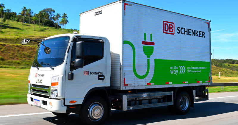 DB Schenker Brasil anuncia adoção de caminhões elétricos nas operações de SP e RJ