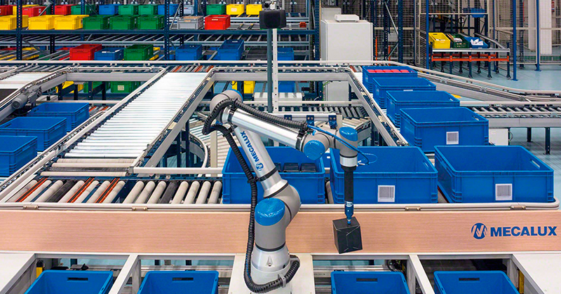Mecalux lança sistema robótico para preparação de pedidos com tecnologia de IA de Siemens