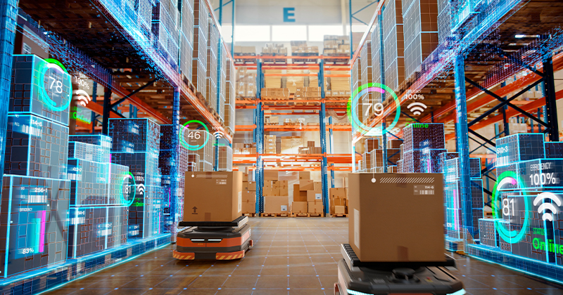 IA aumentará a produtividade na logística em mais de 40% nos próximos anos