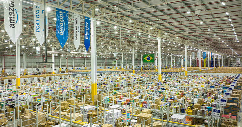 Amazon anuncia primeiro CD com operação conjunta de varejo e marketplace no país