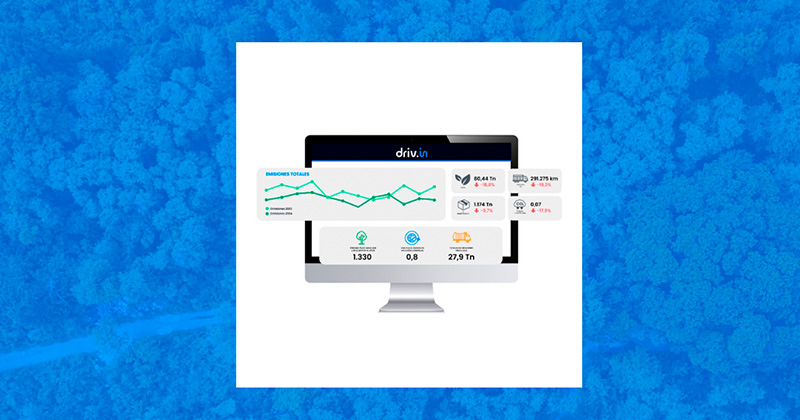 Drivin lança painel para medir emissões de gases de efeito estufa em transporte 