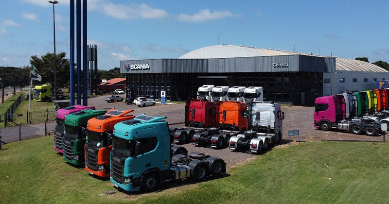 Ghelere Transportes investe R$ 50 milhões em caminhões da Scania 