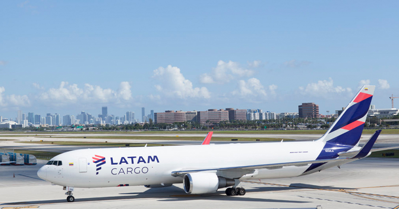 LATAM Cargo cresce mais de 60% em Pernambuco e lança voo São Paulo-Recife-Manaus 