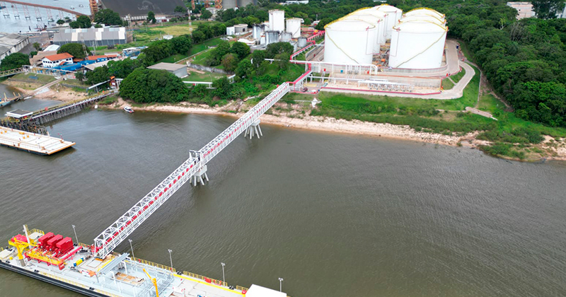 Raízen e Vibra inauguram base de distribuição de combustíveis em Santarém (PA)
