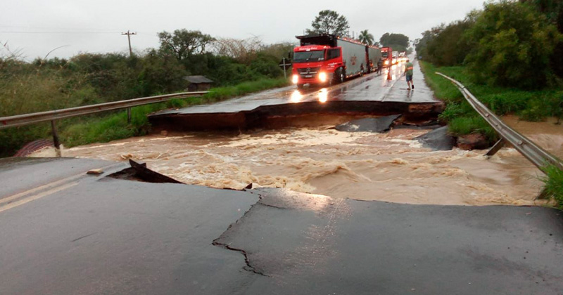 Rio Grande do Sul: chuvas e alagamentos impactam o transporte de cargas 