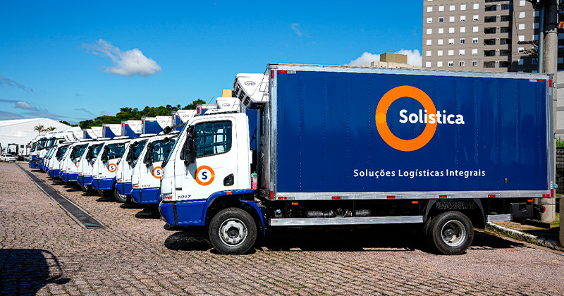 Solistica investe R$ 18 milhões em nova frota de caminhões e na capacidade de distribuição  