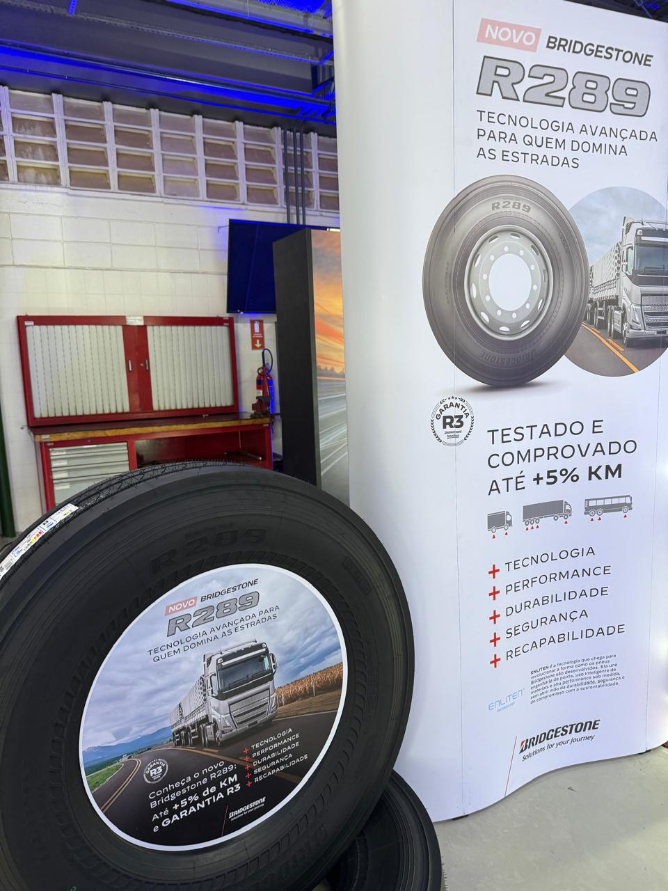 Bridgestone apresenta novo pneu